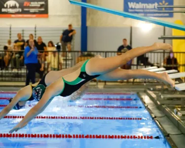 Alpena swim team splits duals against Gaylord, Ludington